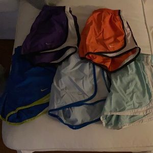 Bundle of 5 Pairs of Nike Running Shorts